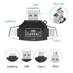 Картридер / USB-хаб Earldom ET-OT31