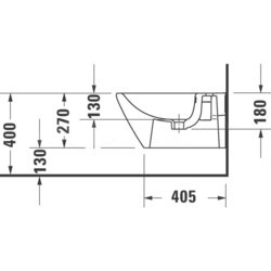 Биде Duravit D-Neo 2294150000