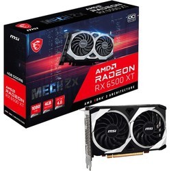 Видеокарты MSI Radeon RX 6500 XT MECH 2X 4G OC