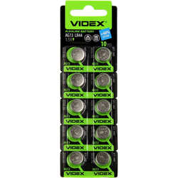 Аккумулятор / батарейка Videx 10xAG13