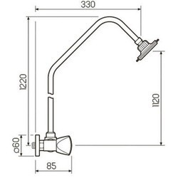 Душевая система PMC SL80-003-9