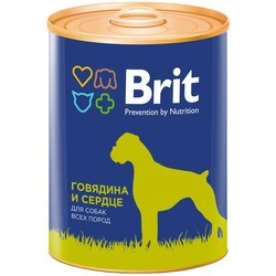 Корм для собак Brit Premium Beef/Heart 5.1 kg