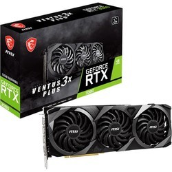 Видеокарты MSI GeForce RTX 3080 VENTUS 3X PLUS 12G LHR