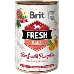 Корм для собак Brit Fresh Beef with Pumpkin 0.4 kg