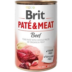 Корм для собак Brit Pate&amp;Meat Beef 0.4 kg