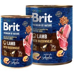 Корм для собак Brit Premium Lamb with Buckwheat 0.4 kg