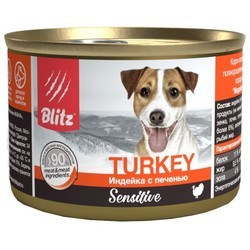 Корм для собак Blitz Sensitive Turkey/Liver 9.6 kg