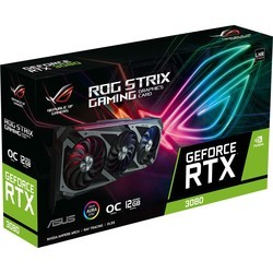 Видеокарты Asus GeForce RTX 3080 ROG Strix OC 12GB
