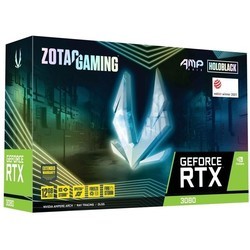 Видеокарты ZOTAC GeForce RTX 3080 AMP Holo LHR 12GB
