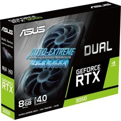 Видеокарты Asus GeForce RTX 3050 Dual 8GB