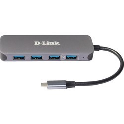 Картридер / USB-хаб D-Link DUB-2340