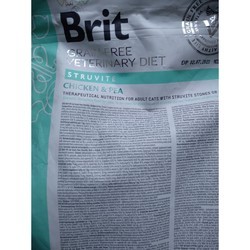Корм для кошек Brit Struvite Chicken/Pea 0.4 kg