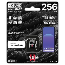 Карты памяти GOODRAM microSDHC IRDM V30 UHS I U3 A2 32Gb