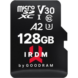 Карты памяти GOODRAM microSDXC IRDM V30 UHS I U3 A2 128Gb