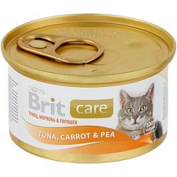 Корм для кошек Brit Care Adult Canned Tuna/Carrot/Pea 0.9 kg