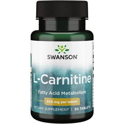 Сжигатель жира Swanson L-Carnitine 500 mg 30 tab