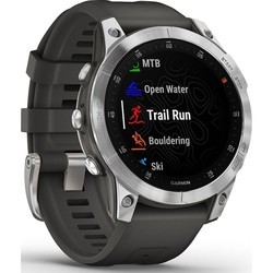 Смарт часы и фитнес браслеты Garmin Epix Gen 2 (серебристый)