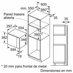 Встраиваемые микроволновые печи Balay 3CG5172B0