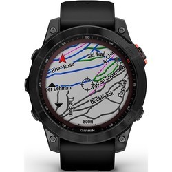 Смарт часы и фитнес браслеты Garmin Fenix 7 Solar (графит)