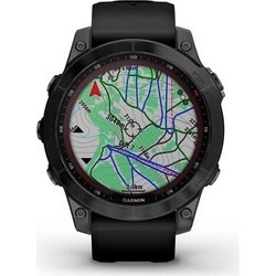 Смарт часы и фитнес браслеты Garmin Fenix 7 Sapphire Solar