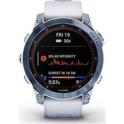 Смарт часы и фитнес браслеты Garmin Fenix 7 Sapphire Solar