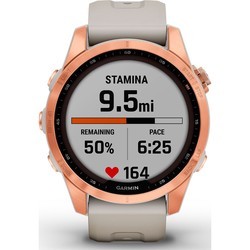 Смарт часы и фитнес браслеты Garmin Fenix 7S Solar (черный)