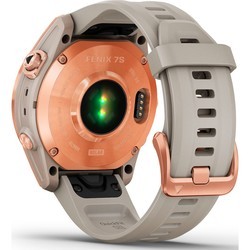 Смарт часы и фитнес браслеты Garmin Fenix 7S Solar (золотистый)