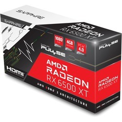 Видеокарты Sapphire PULSE Radeon RX 6500 XT 11314-01-20G