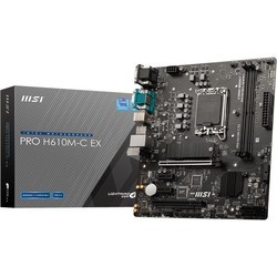 Материнские платы MSI PRO H610M-C EX