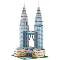 Конструкторы ZheGao Petronas Twin Towers QL-0965