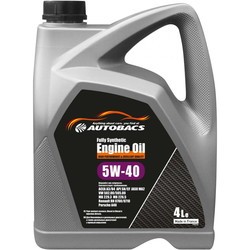 Моторные масла Autobacs Fully Synthetic 5W-40 A3/B4/SN/CF 4L