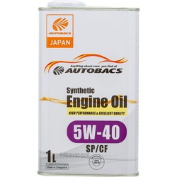 Моторные масла Autobacs Synthetic Engine Oil 5W-40 SP/CF 1L