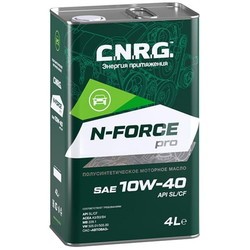 Моторные масла CNRG N-Force Pro 10W-40 4L