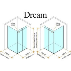 Душевые кабины Andora Dream 110x80