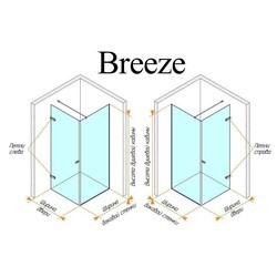 Душевые кабины Andora Breeze 80x100