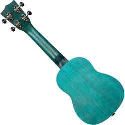 Акустические гитары Kala Ocean Blue Watercolor Meranti Soprano