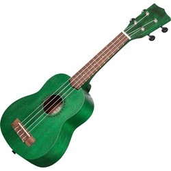 Акустические гитары Kala Fern Green Watercolor Meranti Soprano