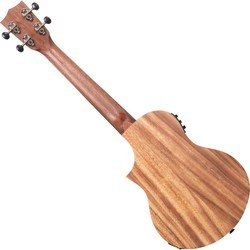 Акустические гитары Kala Teak Tri-Top Tenor Ukulele w/ Cutaway &amp; EQ