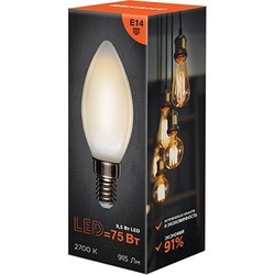 Лампочки REXANT CN35 9.5W 2700K E14 604-095 10 pcs