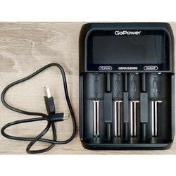 Зарядки аккумуляторных батареек GoPower Genius 2000