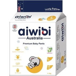 Подгузники (памперсы) Aiwibi Premium Baby Pants L / 44 pcs