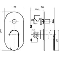 Смесители Koller Pool Round Arc RA10150