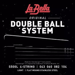 Струны La Bella Double Ball Steinberger Bass 43-104
