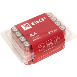 Аккумулятор / батарейка EKF Alkaline 24xAA