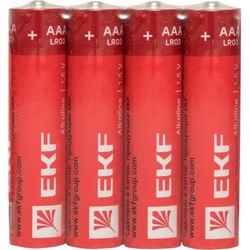 Аккумулятор / батарейка EKF Alkaline 4xAAA