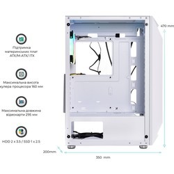 Корпус QUBE SNOW