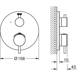 Смеситель Grohe Atrio 24134003