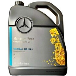 Моторное масло Mercedes-Benz Engine Oil 5W-40 MB 229.1 5L