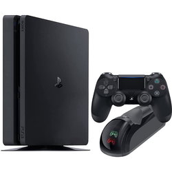 Игровая приставка Sony PlayStation 4 Slim 500Gb + Charging Stand