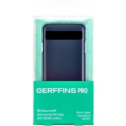 Powerbank аккумулятор Gerffins GFPRO-PWB-20000PD